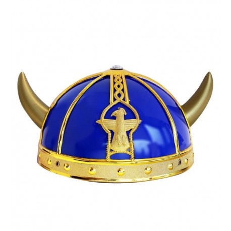 Casco Vikingo de Plástico Duro