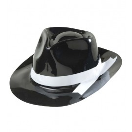 Sombrero Gángster con Cinta Blanca Sombrero Gángster con Cinta Blanca