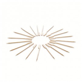 20 Pinchos de Madera 12 cm