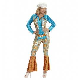 Disfraz de Mujer Hippie Terciopelo Disfraz de Mujer Hippie Terciopelo