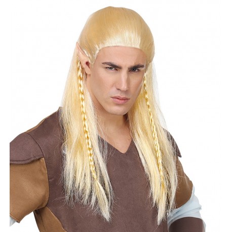 Peluca Elfo con Trenza