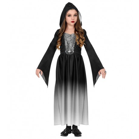 Disfraz de Dama Gotica Gris Infantil
