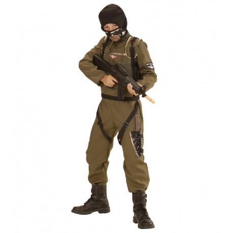 Disfraz de Soldado Paracaidista Niño