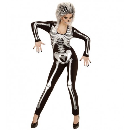 Disfraz de Esqueleto Skelegirl Mujer
