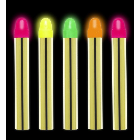 Set de 5 Barras Maquillaje Fluorescente 15 g