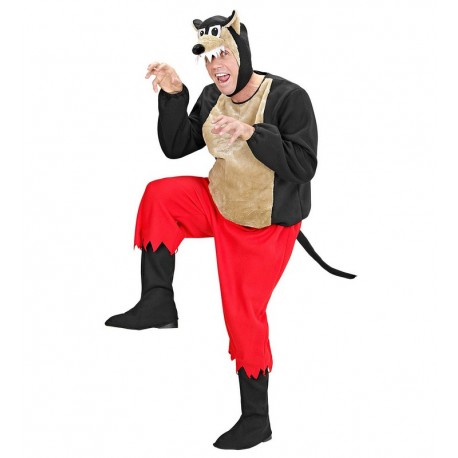Disfraz de Lobo de Cuento Adulto