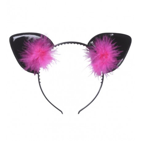 Orejas Gato con Plumas