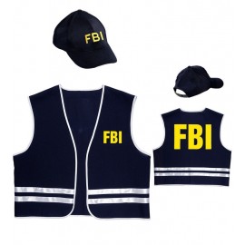 Set de Agente Fbi para Adulto Set de Agente Fbi para Adulto