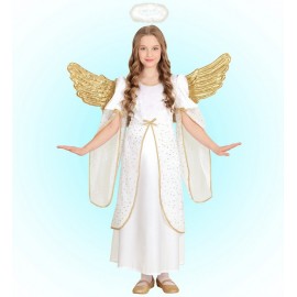 Disfraz de Ángel Dorado para Niña Disfraz de Ángel Dorado para Niña
