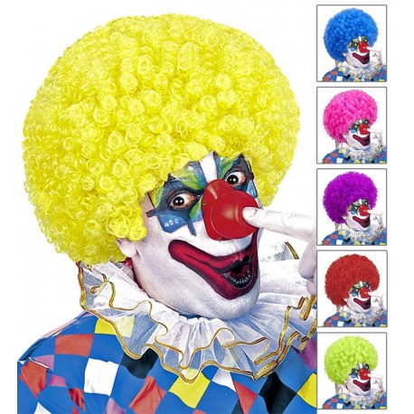 Peluca Rizada Payaso