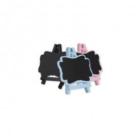 3 Pizarritas con Caballete 7 x 8 cm