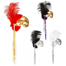 Antifaz Fantasma con Maxi Pluma Antifaz Fantasma con Maxi Pluma