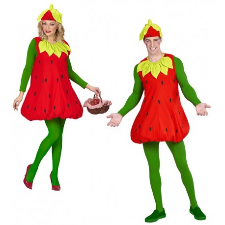 Disfraz de Fresa Unisex