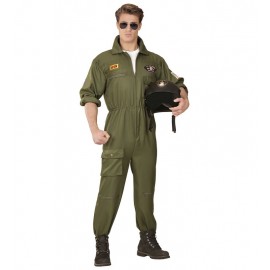 Disfraz de Piloto Jet de Combate para Hombre