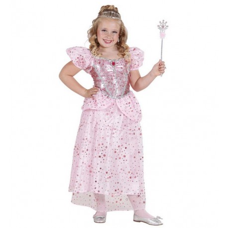 Disfraz de Princesa Hada Rosa Infantil