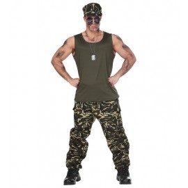 Disfraz de Soldado Jim para Hombre Disfraz de Soldado Jim para Hombre