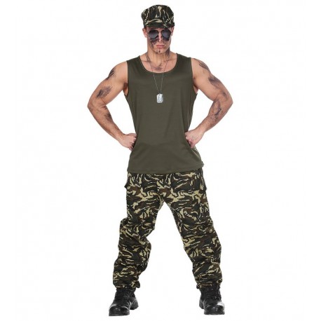 Disfraz de Soldado Jim para Hombre