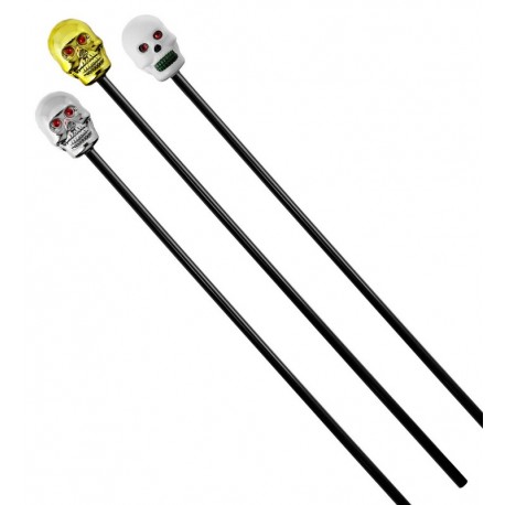 Bastón Calavera con Sonido Maracas