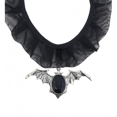 Collar Gótico Murciélago