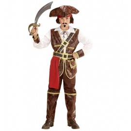 Disfraz de Capitán Pirata Del Caribe Infantil