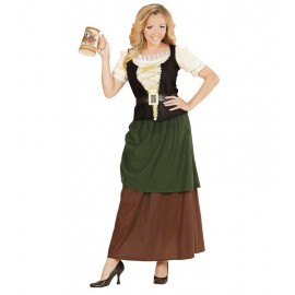 Disfraz de Moza Medieval para Mujer