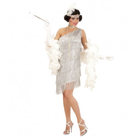 Disfraz de Charleston Silver para Mujer