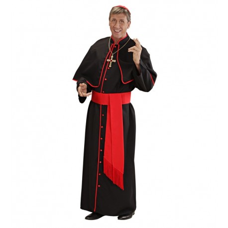 Disfraz de Cardenal Rojo para Hombre