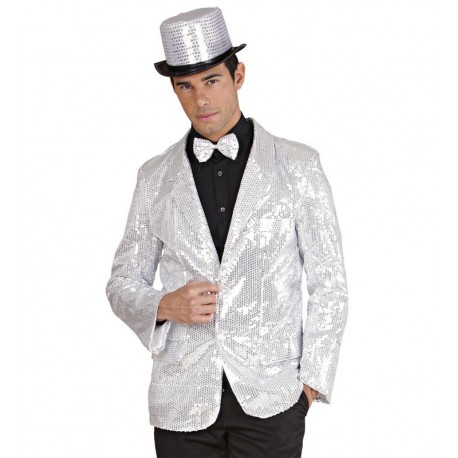 Chaqueta de Showman con Lentejuelas Brillante