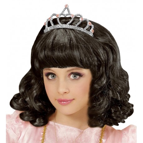 Peluca Princesa con Corona