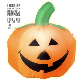 Calabaza Hinchable con Luz y Ventilador Calabaza Hinchable con Luz y Ventilador