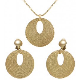 Set Collar y Pendientes Romanos