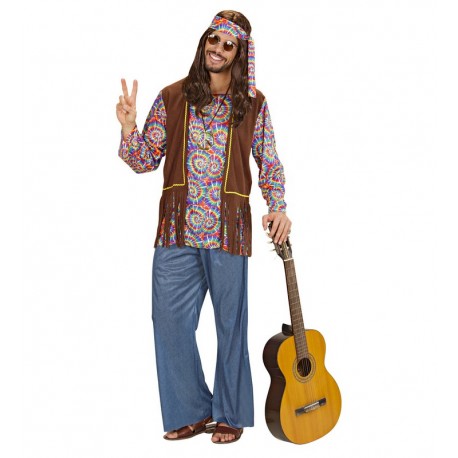 Disfraz Hippie Psicodélico para Hombre