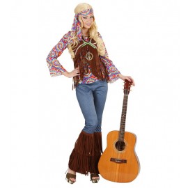 Disfraz de Hippie Psicodélica Mujer