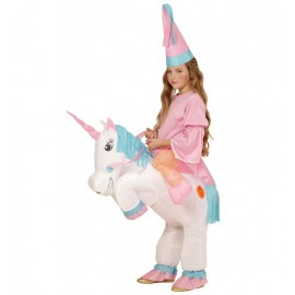 Disfraz de Unicornio Hinchable con Ventilador Disfraz de Unicornio Hinchable con Ventilador