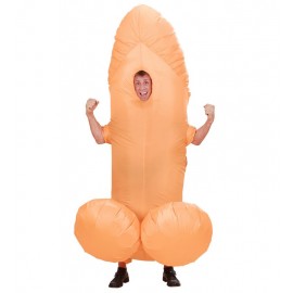 Disfraz Pene Hinchable con Ventilador Disfraz Pene Hinchable con Ventilador
