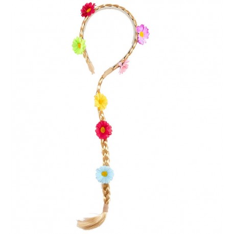 Lazo Para Cabeza Flores con Trenza