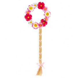 Corona de Flores con Trenza Corona de Flores con Trenza