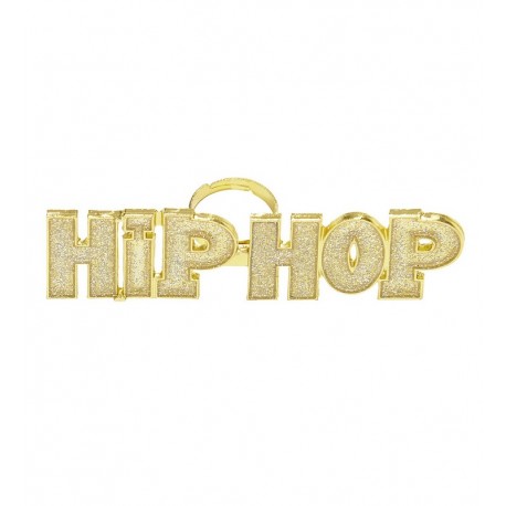 Anillo Hip Hop Oro