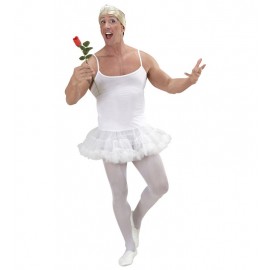 Disfraz de Ballerina Blanco para Hombre Disfraz de Ballerina Blanco para Hombre