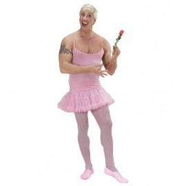 Disfraz de Ballerina Rosa para Hombre