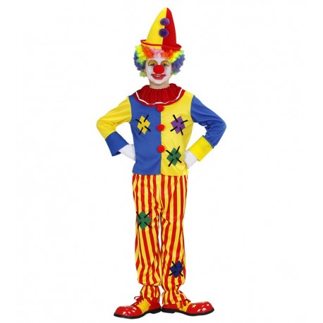 Disfraz de Payaso Patchwork Infantil