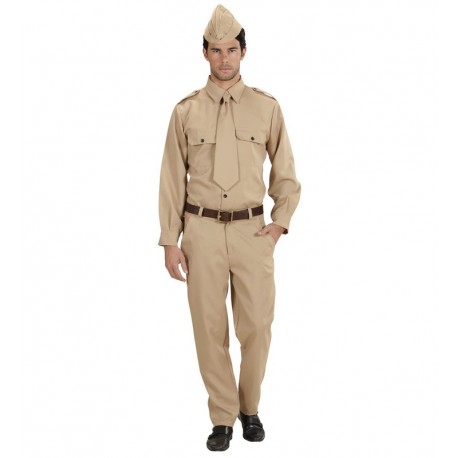 Disfraz de Soldado Ww2 para Hombre
