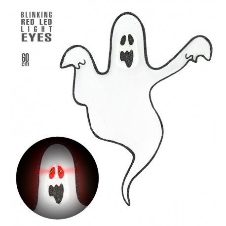 Fantasma con Purpurina y Ojos Intermitentes