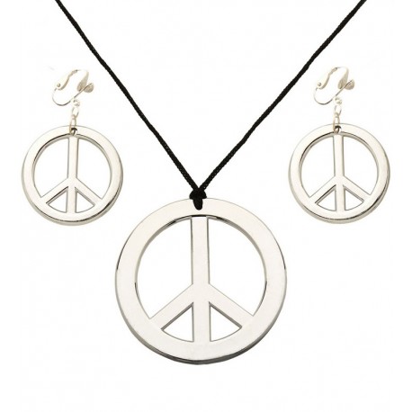 Set Collar y Pendientes Hippie