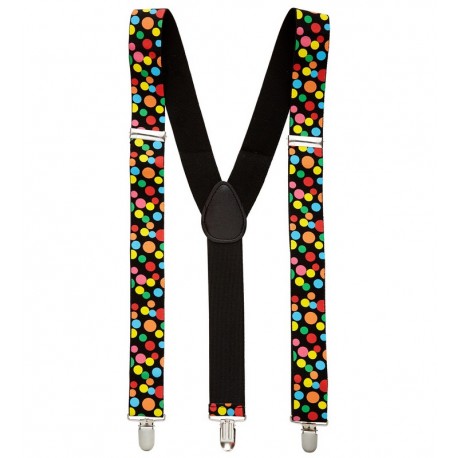 Tirantes con Lunares Multicolores