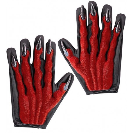Guantes 3D Diablo