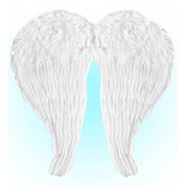 Maxi Alas Plumas Blancas Moldeables