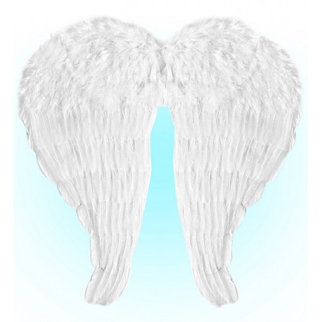 Maxi Alas Plumas Blancas Moldeables