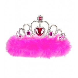 Tiara Girls Night Out con Piedras y Marabou