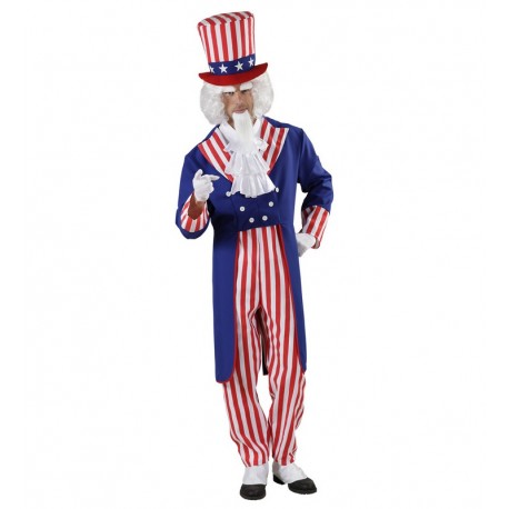 Disfraz de Mr. America para Hombre